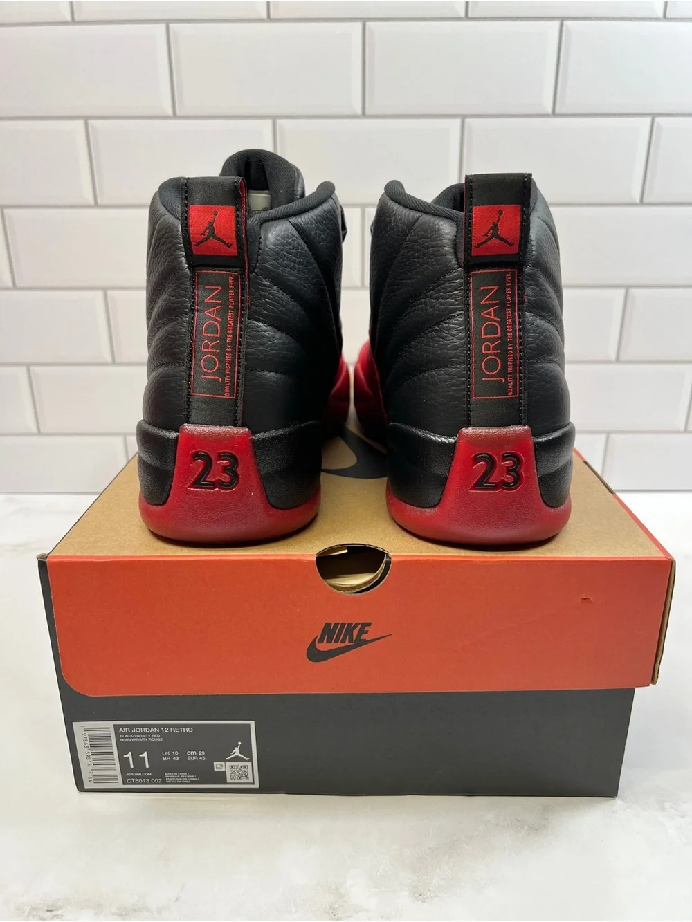 Nike Retro Air Jordan Flu Game 12s 12 Men